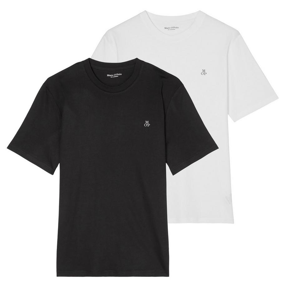 T-shirt  Paquet de 2 Confortable à porter-Small-Logo