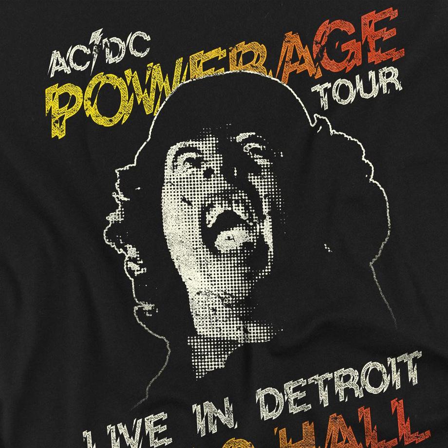 AC/DC ACDC Powerage Tour Langarm T-Shirt  