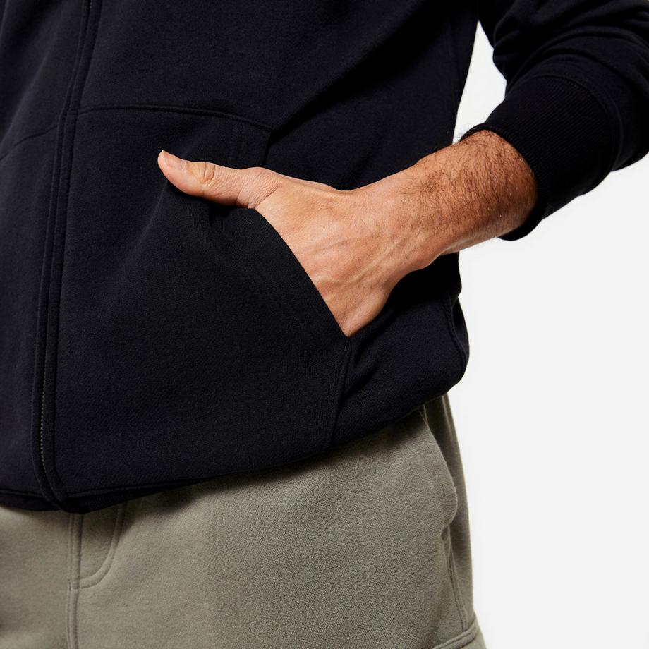 DOMYOS  Giacca uomo con cappuccio cotone 