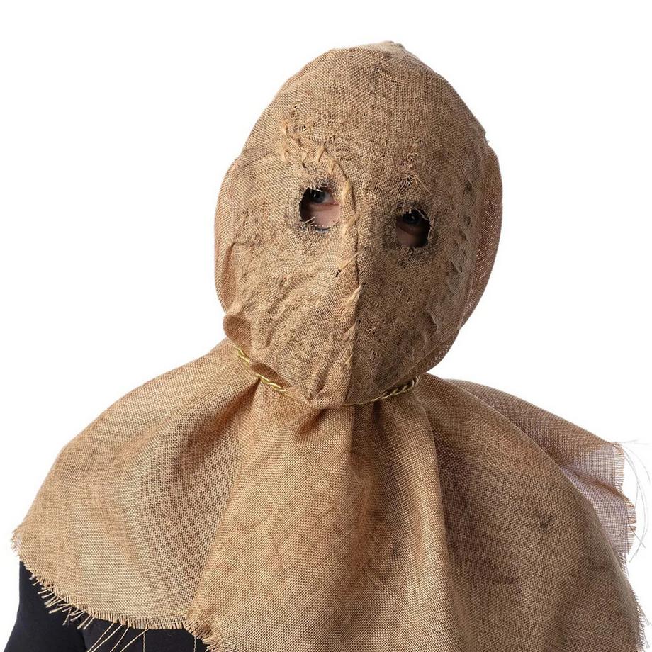 smiffys  Spaventapasseri Tela Halloween Maschera 