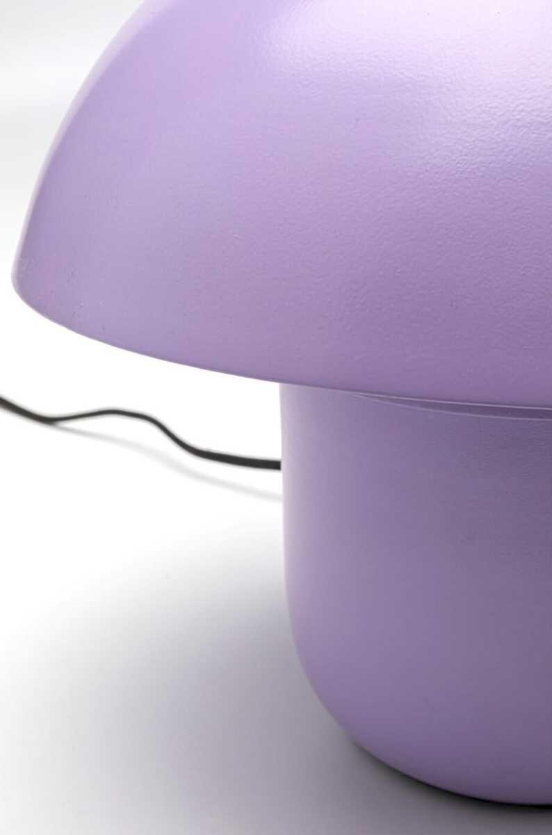 KARE Design Tischleuchte Mushroom Lila 27  