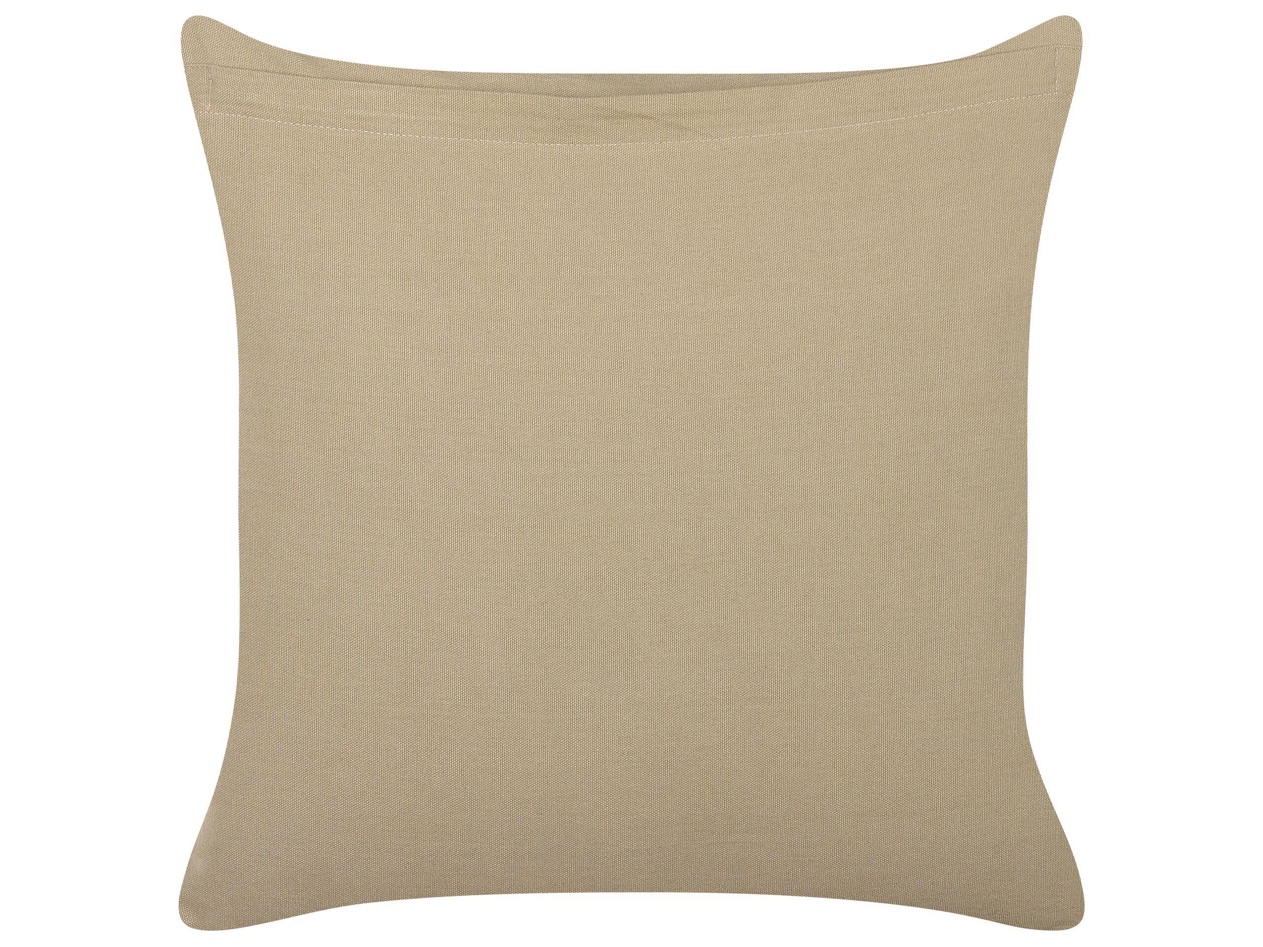 Beliani Coussin en Coton Boho SENECIO  