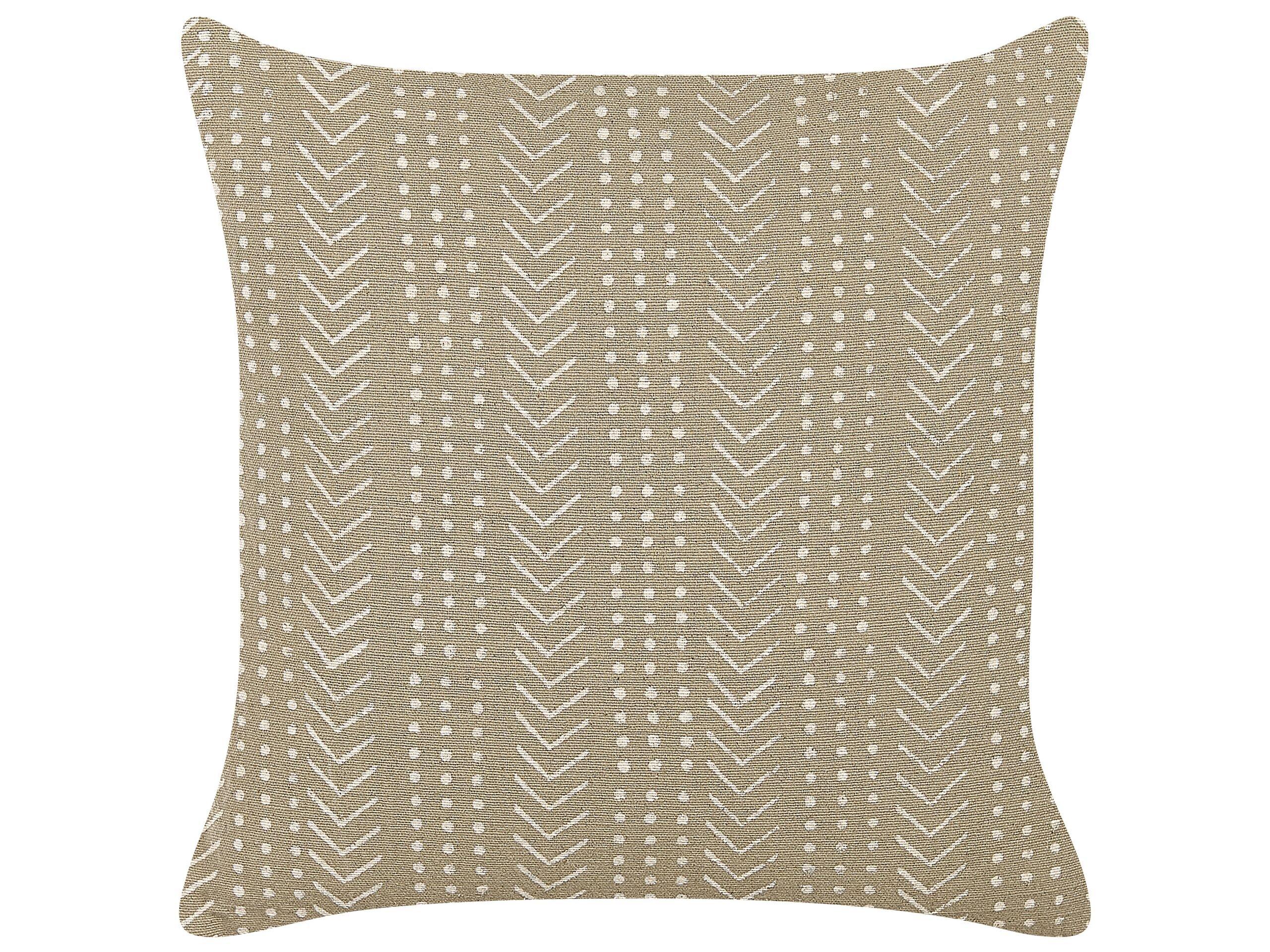 Beliani Coussin en Coton Boho SENECIO  