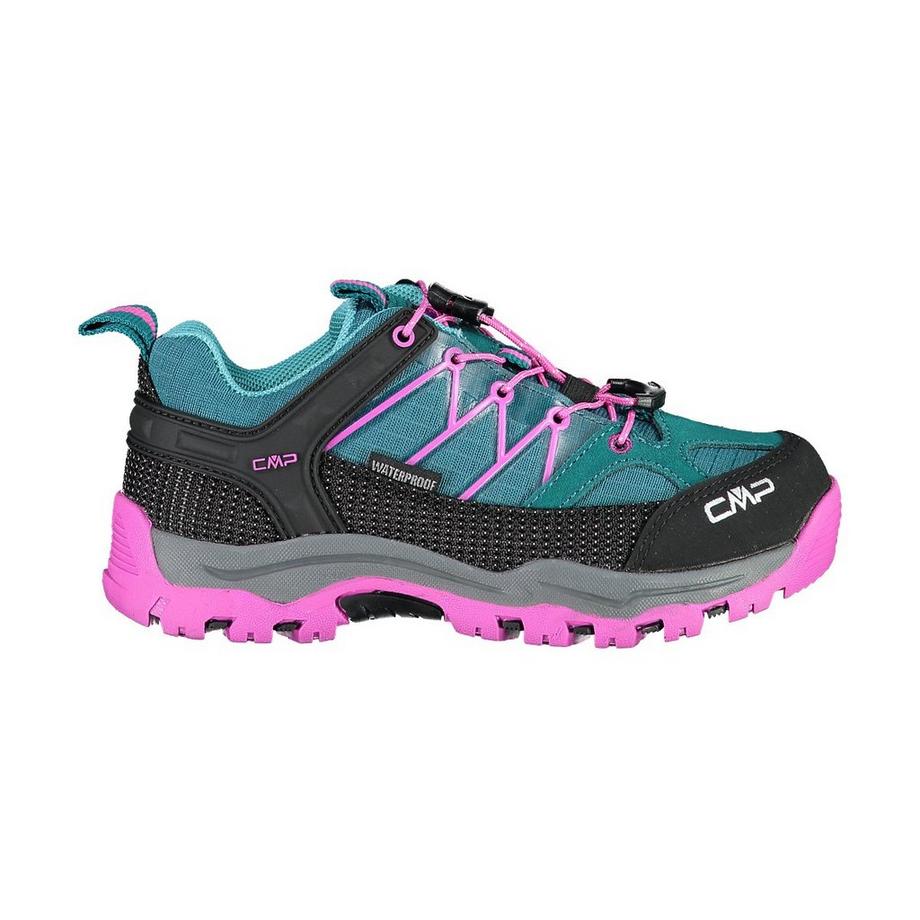 scarpe da trekking basse da bambino rigel waterproof