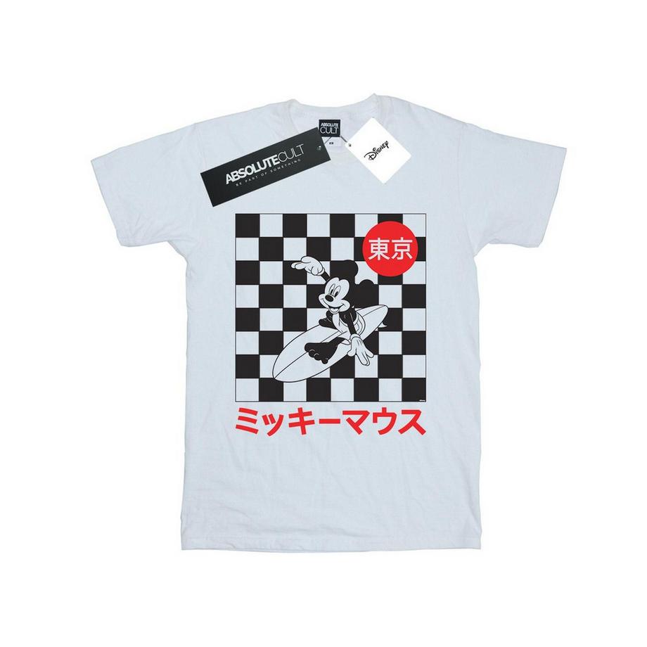Disney Mickey Mouse Tokyo Surf Regular Fit T-Shirt  