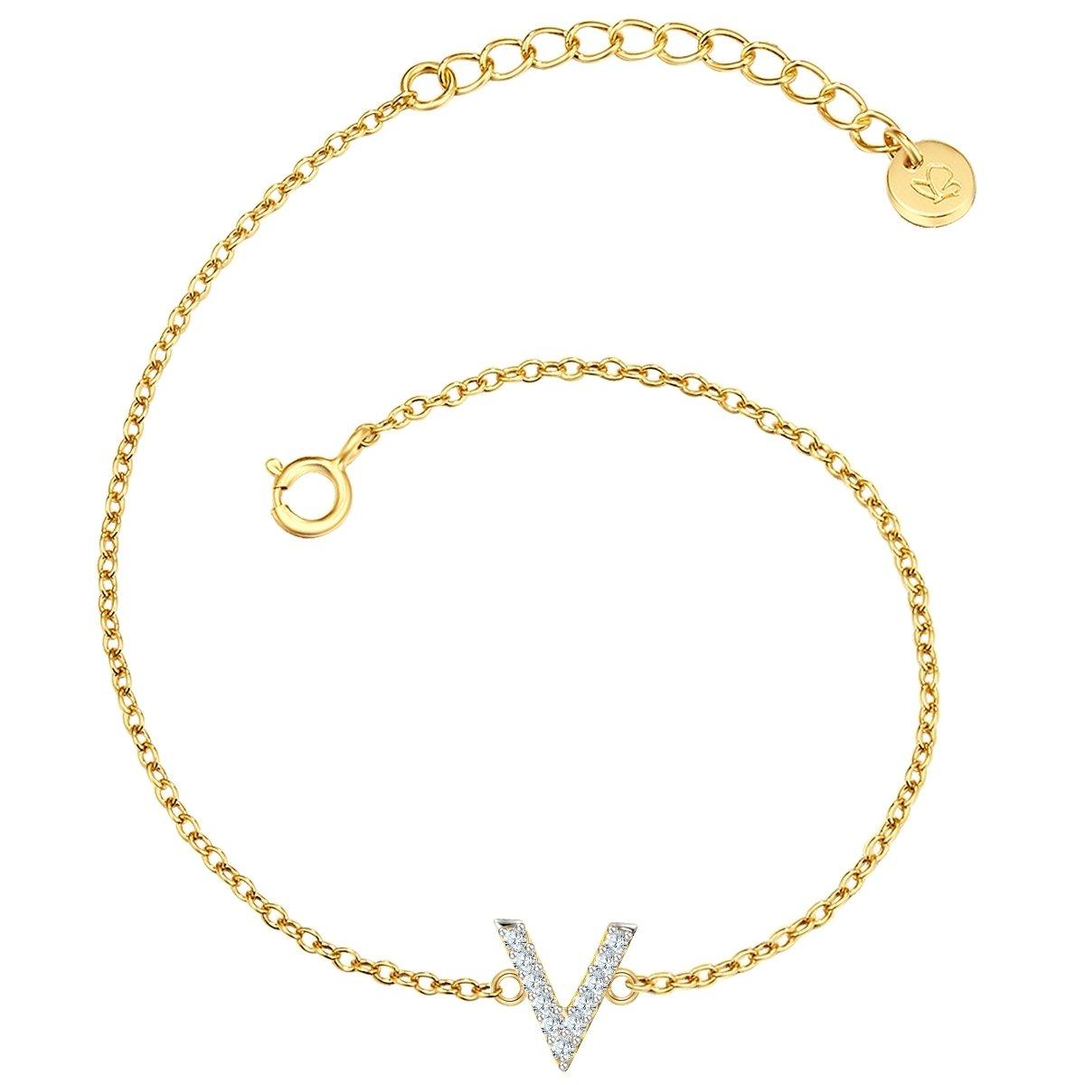 Glanzstücke München  Armband Buchstabe V 