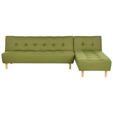Canapé d'angle gauche en Polyester Rétro ALSTEN