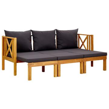 Banc bois d'acacia