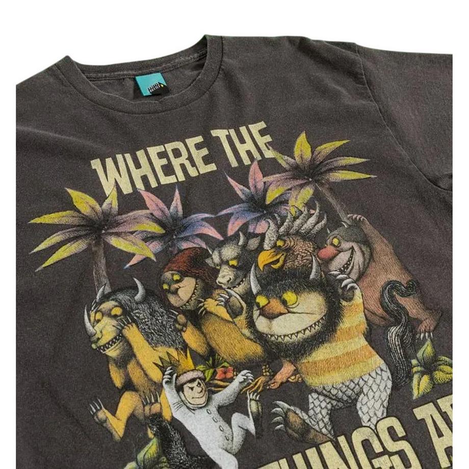 Where The Wild Things Are T-Shirt lavé à motif graphique  