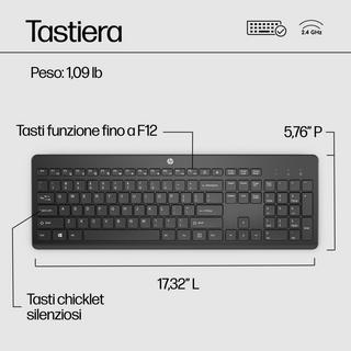 Hewlett-Packard  Wireless Keyboard 230 (CH) 