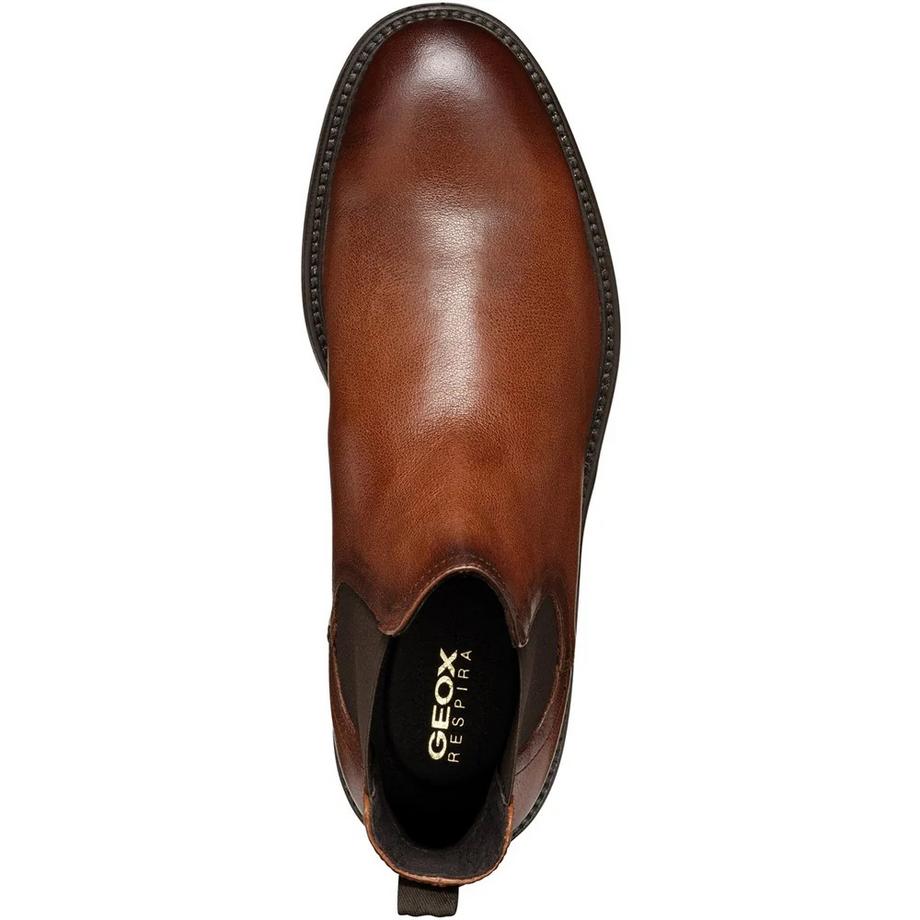 GEOX Tiberio Lackleder Stiefeletten  