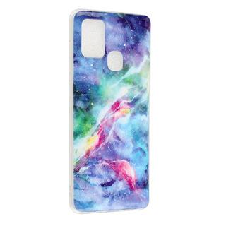 Cover-Discount  Galaxy A21S - Custodia In Gomma Siliconica Marble 