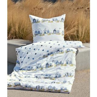 Janine Linge de lit fleuri Seersucker  