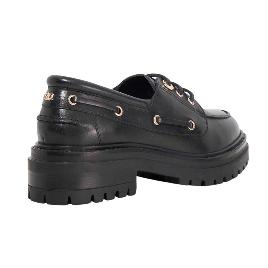 Dune London Scarpe Da Barca Venetian in Pelle con Lacci  