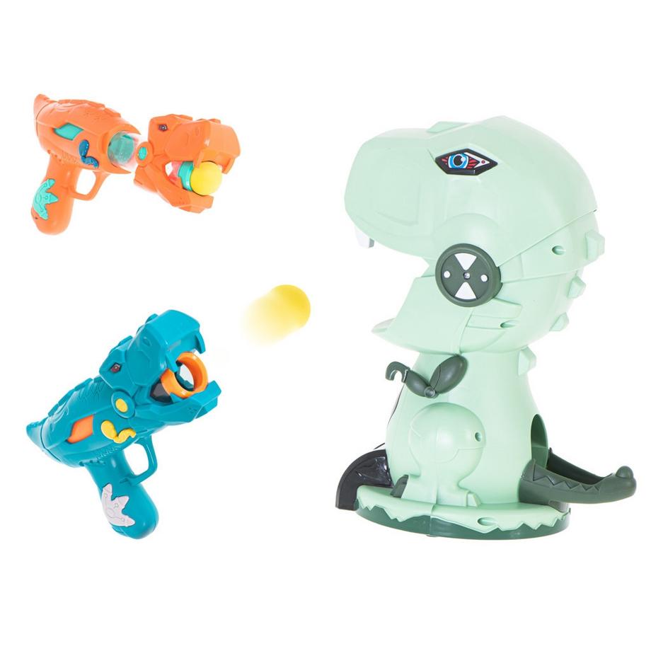 Northio  Dinosaurier-Zielscheibe - 2 Gewehre 