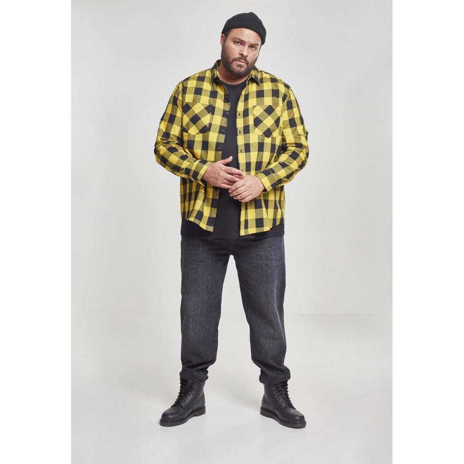 URBAN CLASSICS Basic Flanellhemd  