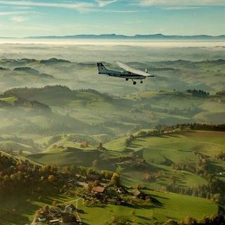 Geschenkidee  Flugzeug Schnupperflug in Luzern - 60 Minuten (für 1 Person) 