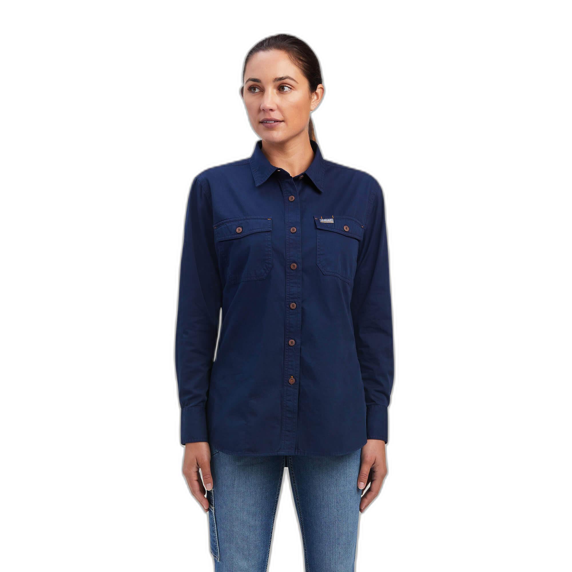 Ariat  camicia da a maniche lunghe rebar 