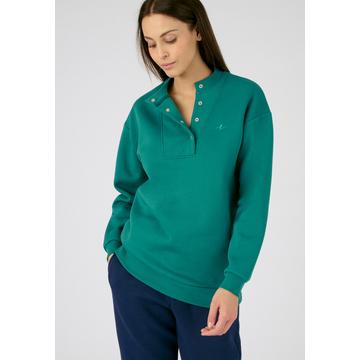 Sweat-shirt finitions bord-côtes Thermolactyl