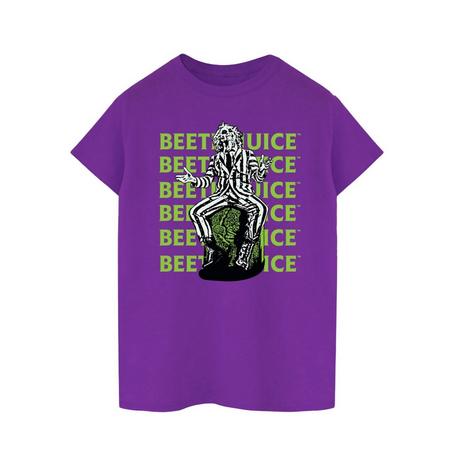 Beetlejuice T-Shirt Motivo Logo  