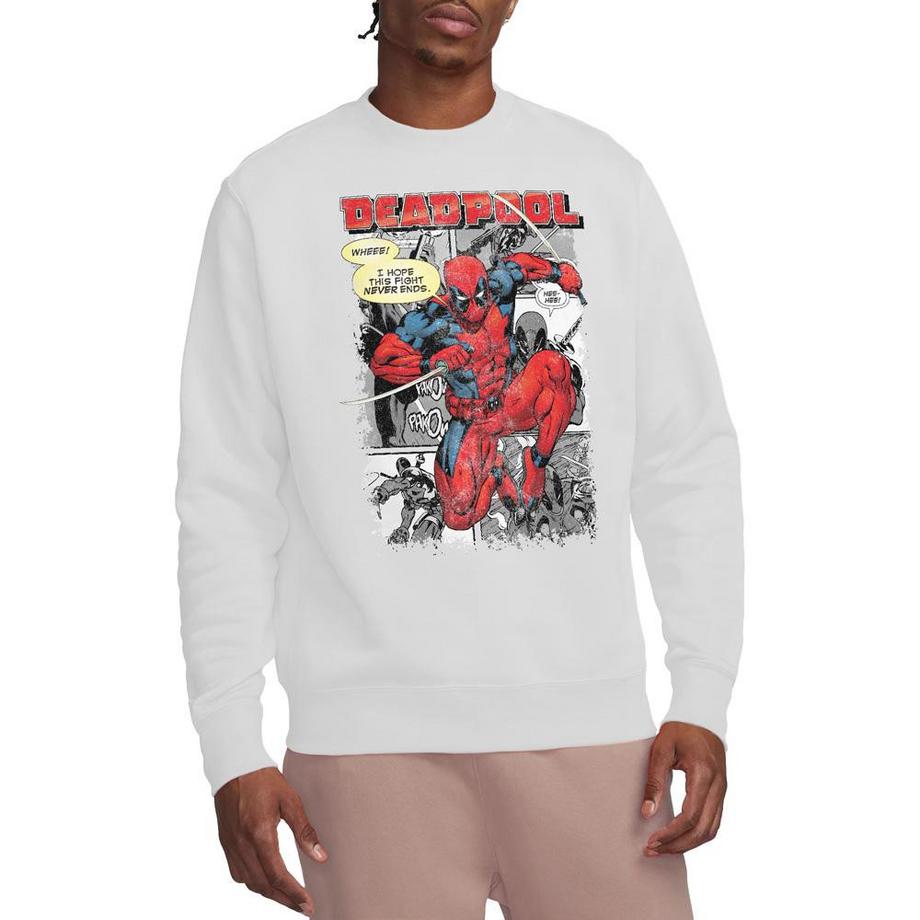Deadpool Grafikdruck Sweatshirt  