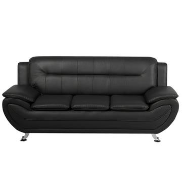 3 Sitzer Sofa aus Kunstleder Modern LEIRA