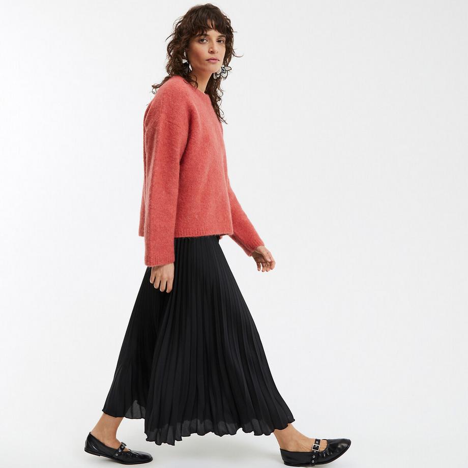 La Redoute Collections Gonna lunga plissettata con vita elasticizzata  