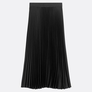 La Redoute Collections Langer Faltenrock mit elastischer Taille  