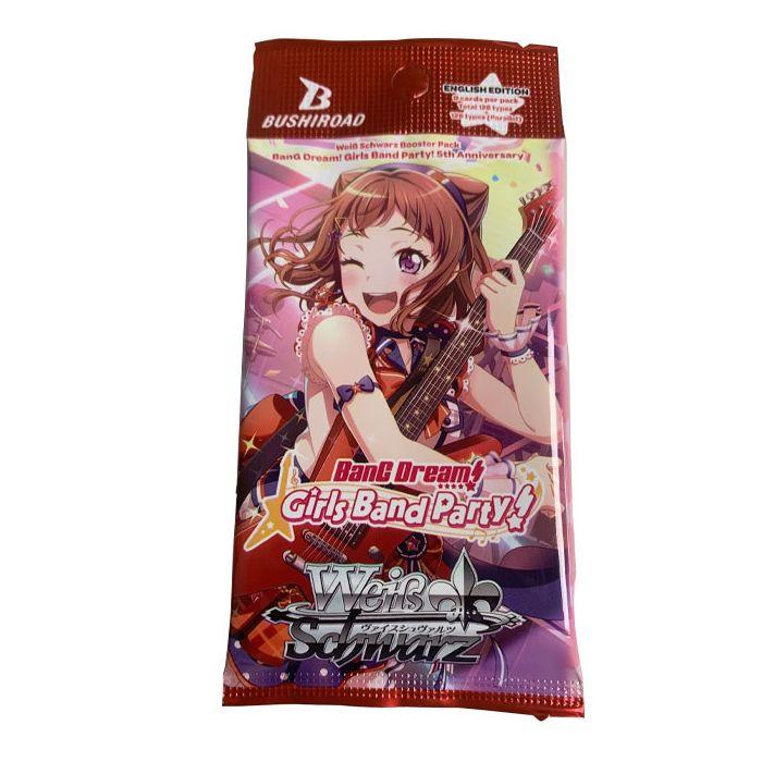 Bushiroad  BanG Dream! Girls Band Party! 5th Anniversary - Booster Box (16 Packs) - Weiss Schwarz TCG - EN 