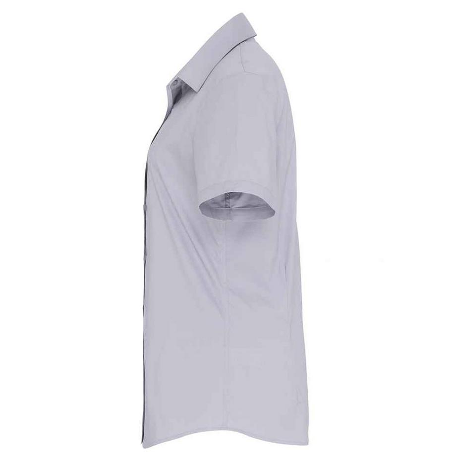 PREMIER Chemisier Manches Courtes Col Button-Down  