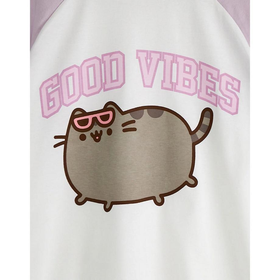 PUSHEEN  Tshirt GOOD VIBES 