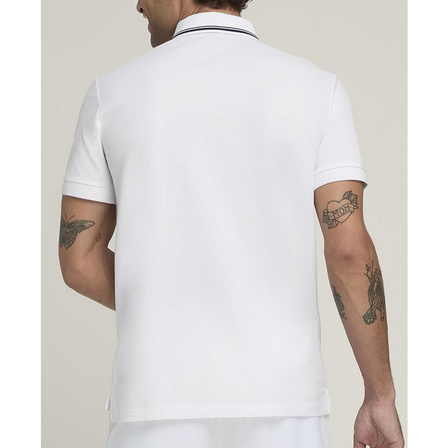 Wilson  Team Pique Polo Crew  Weiss 