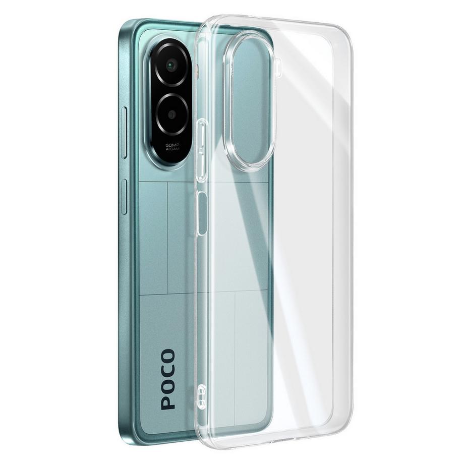Avizar  Custodia in silicone per Xiaomi Poco M7 4G Protezione morbida e sottile 