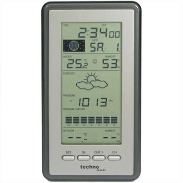 Technoline WS 9040 IT stazione meteorologica digitale Nero, Argento