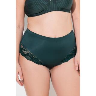 Ulla Popken Culotte Midi Dentelle Transparente Plissée Arrière  