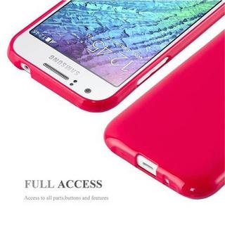 Cadorabo  Housse compatible avec Samsung Galaxy J1 2015 - Coque de protection en silicone TPU flexible 