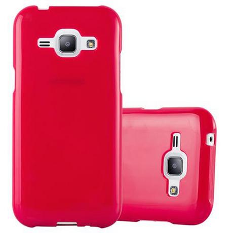 Cadorabo  Housse compatible avec Samsung Galaxy J1 2015 - Coque de protection en silicone TPU flexible 