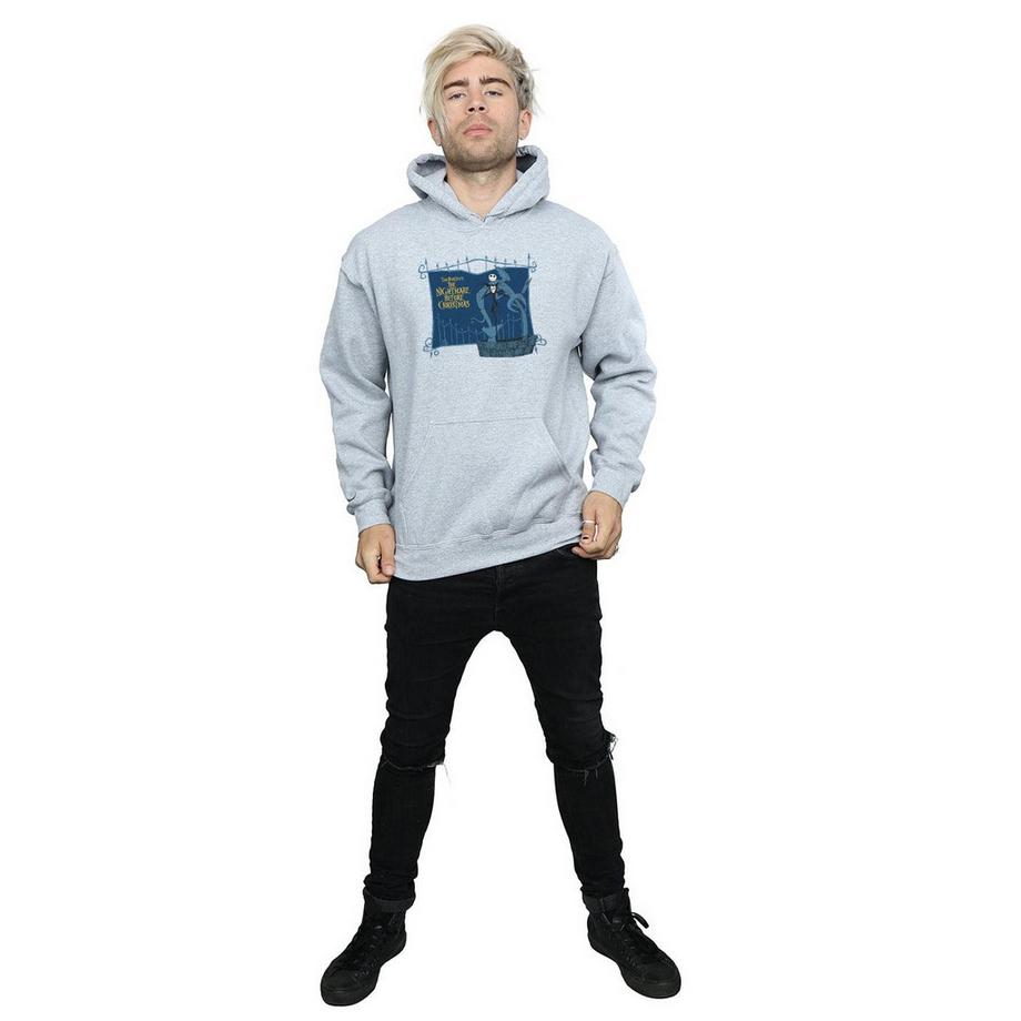 Disney Nightmare Before Christmas Jack And The Well Felpa con Cappuccio  