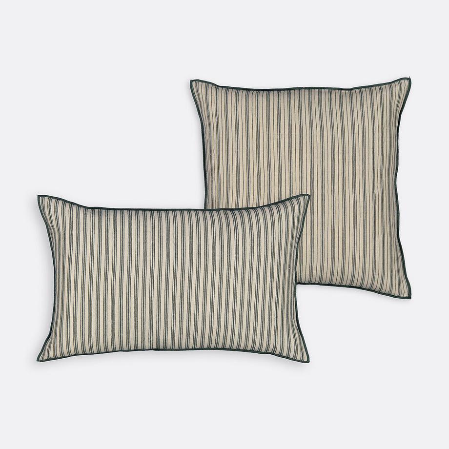 La Redoute Intérieurs Enni Gestreifter Kissenbezug  