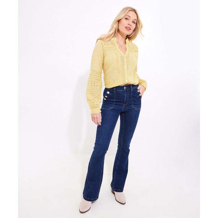 Joe Browns Vintage Broderie Detail Top  