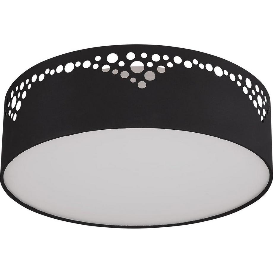 mutoni Plafoniera Ingeborg metallo bianco 2xE27 LED  