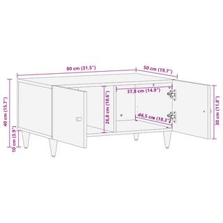 VidaXL Couchtisch holz  