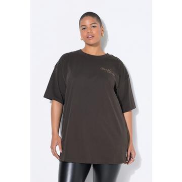 T-shirt oversize, imprimé à message