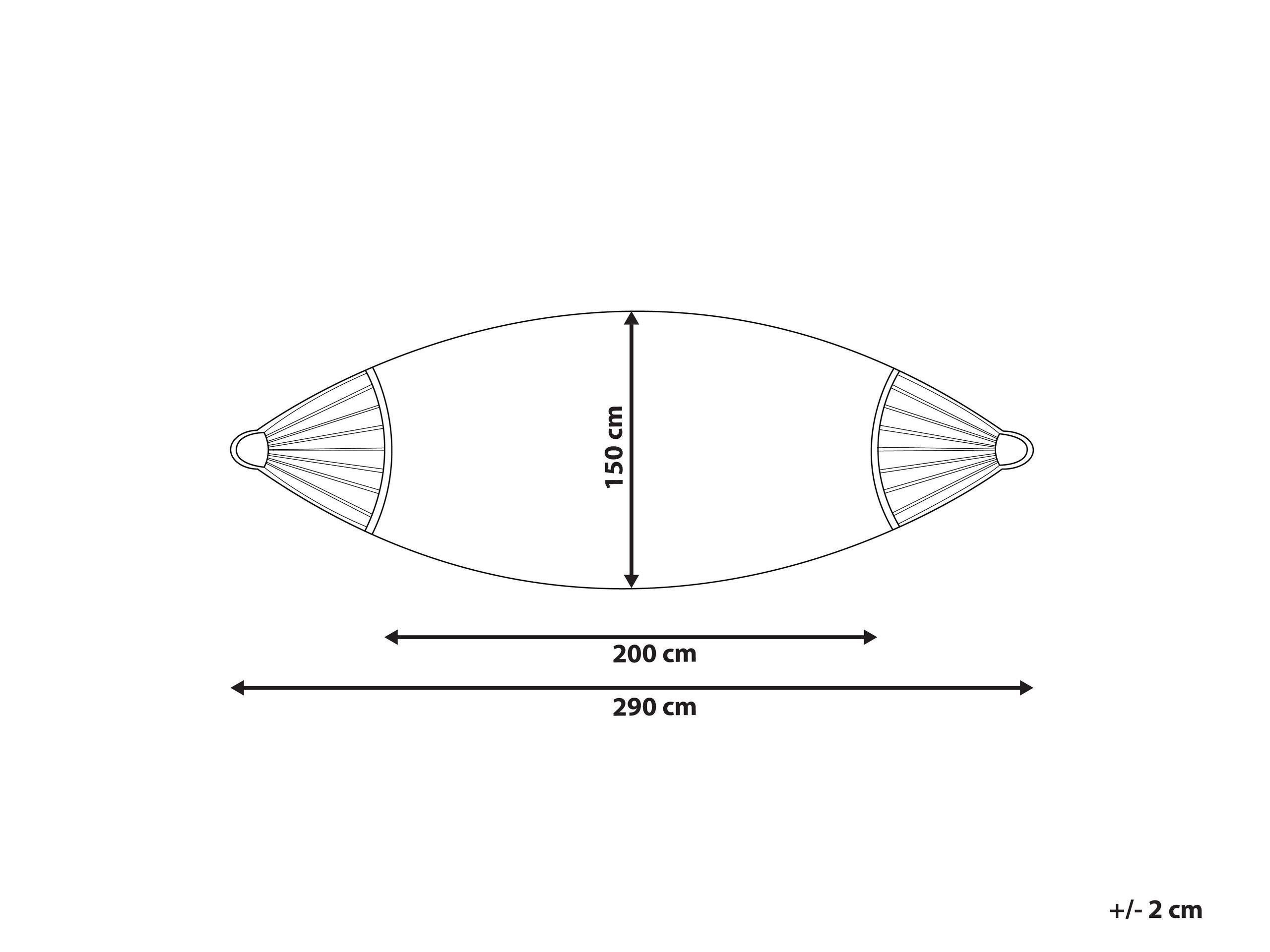 Beliani Hamac en Coton Boho ROCCA  