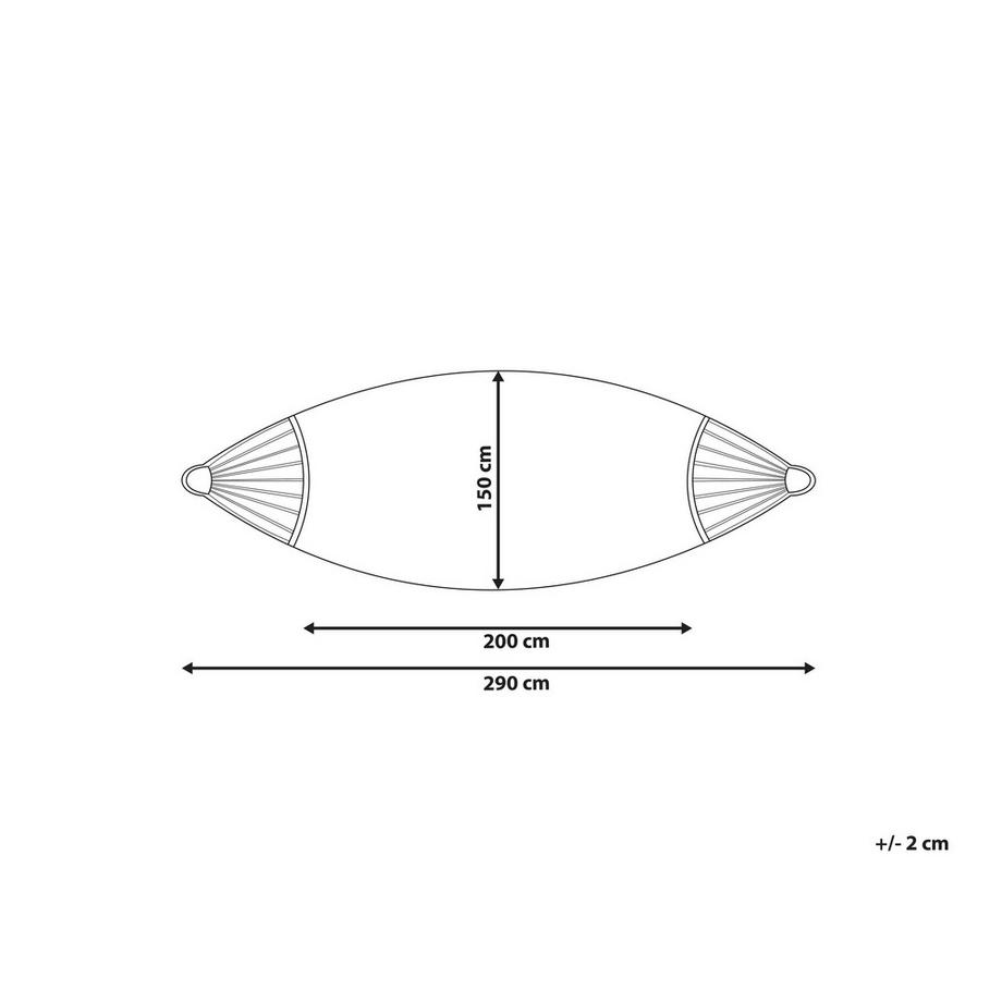 Beliani Amaca en Cotone Boho ROCCA  