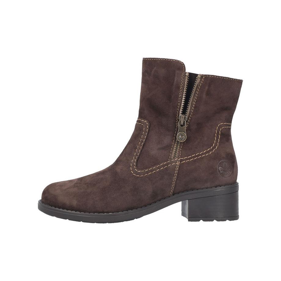 Rieker Bottines avec Fermeture Éclair Latérale  