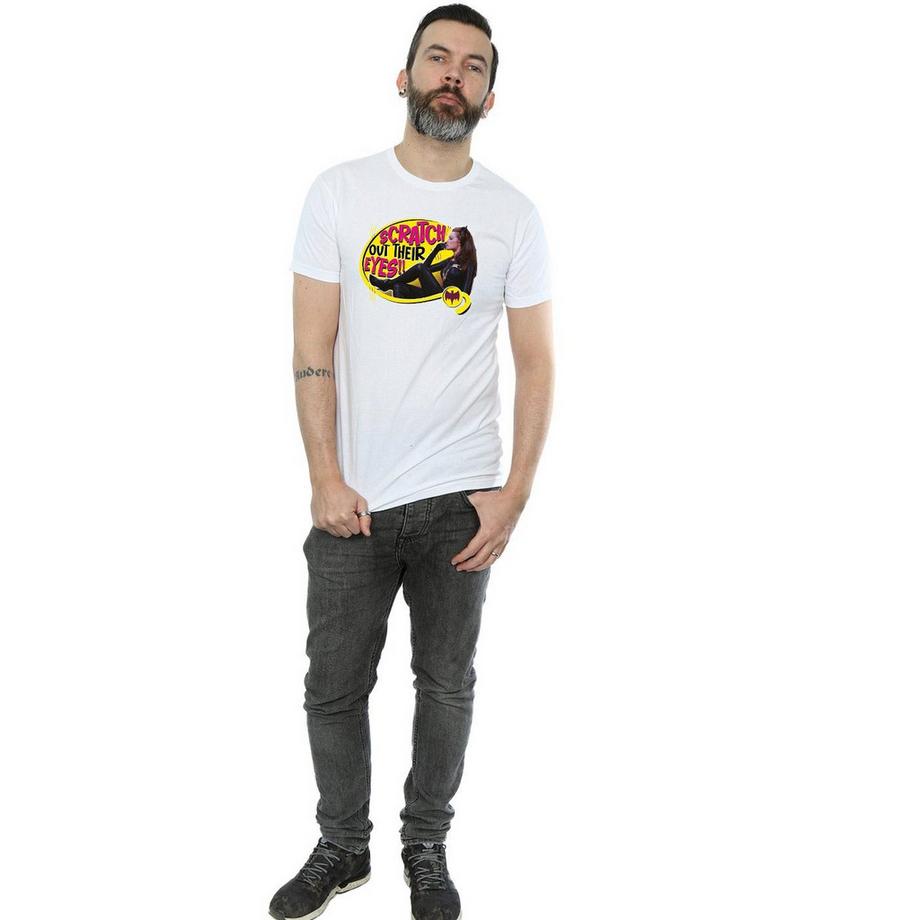 DC COMICS Batman Catwoman Scratch Out Their Eyes T-Shirt  
