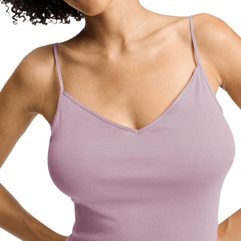 HANRO Cotton Seamless Spaghetti Top  