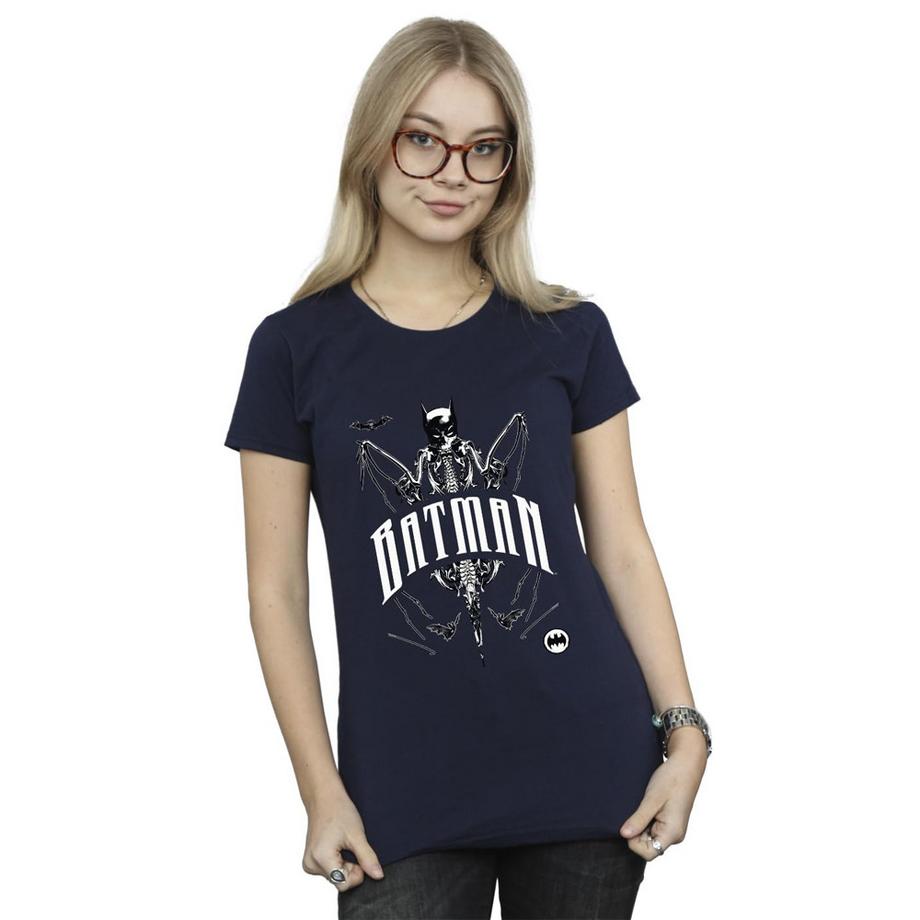 BATMAN Skeleton Logo T-Shirt Slim Fit  