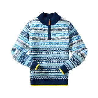Joe Browns Pull tricoté Fair-Isle Col Montant  